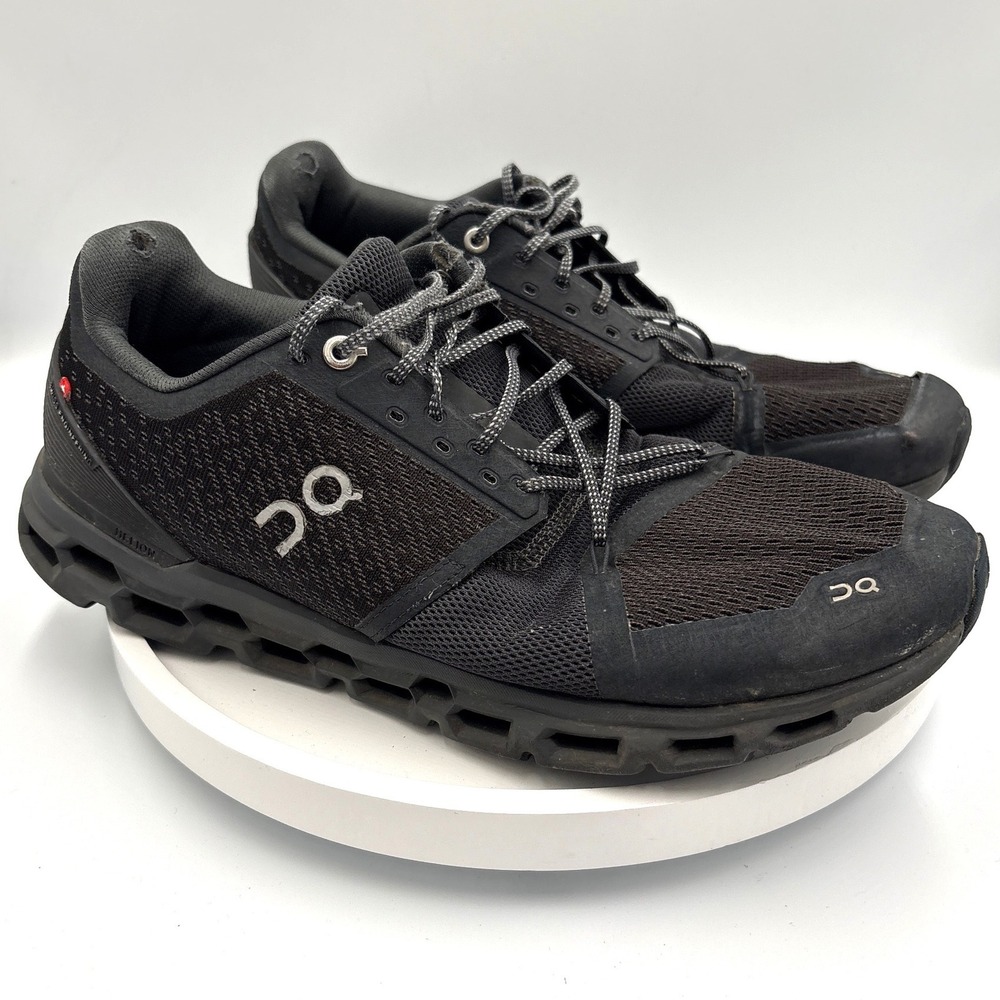 On Cloudstratus Running Shoes 10.5 Black Gorpcore Helion CloudTec 29.99845